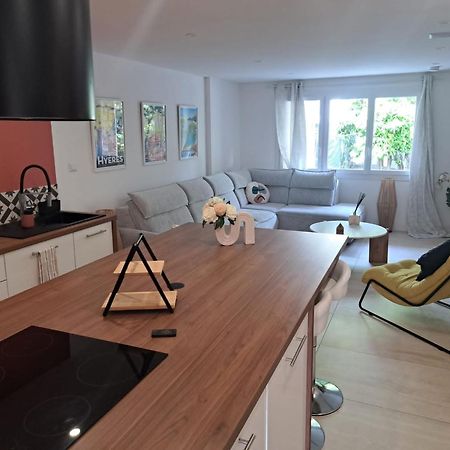 Magnifique Appartement 2 Chambres Avec 50 M2 De Jardin Privatif La Crau Εξωτερικό φωτογραφία