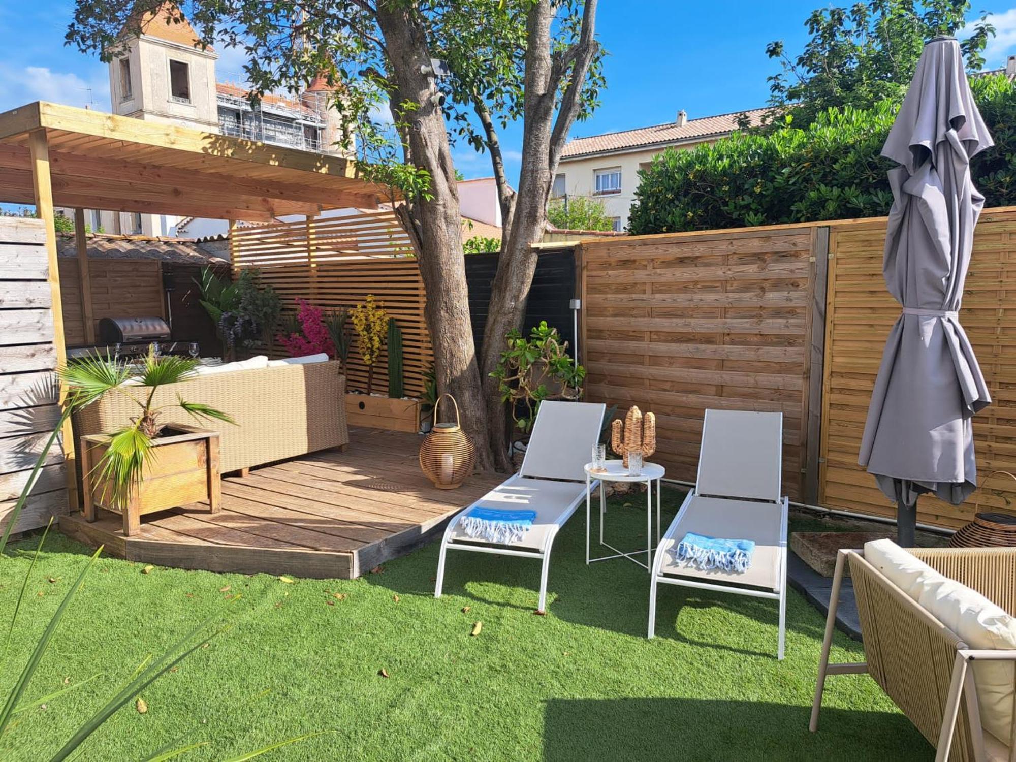 Magnifique Appartement 2 Chambres Avec 50 M2 De Jardin Privatif La Crau Εξωτερικό φωτογραφία