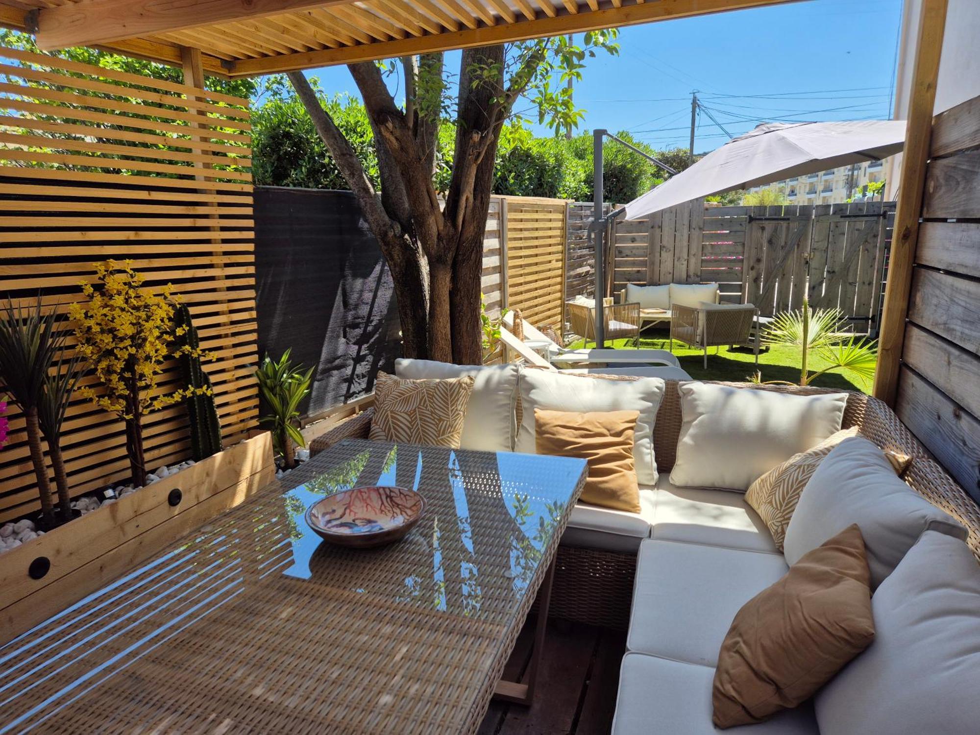 Magnifique Appartement 2 Chambres Avec 50 M2 De Jardin Privatif La Crau Εξωτερικό φωτογραφία